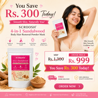 🚫🪒 4-in-1 Bikini Hair Removal Wax Powder Mask ✨🌸