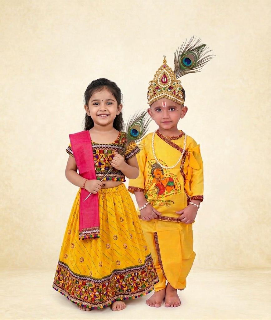 🪈 𝙇𝙞𝙩𝙩𝙡𝙚 𝙆𝙖𝙣𝙝𝙖𝙟𝙞: Royal Janmashtami Special Collection 👑✨