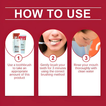 SP7 Ultra-Advanced Whitening Toothpaste — Strongest Formula Ever Made